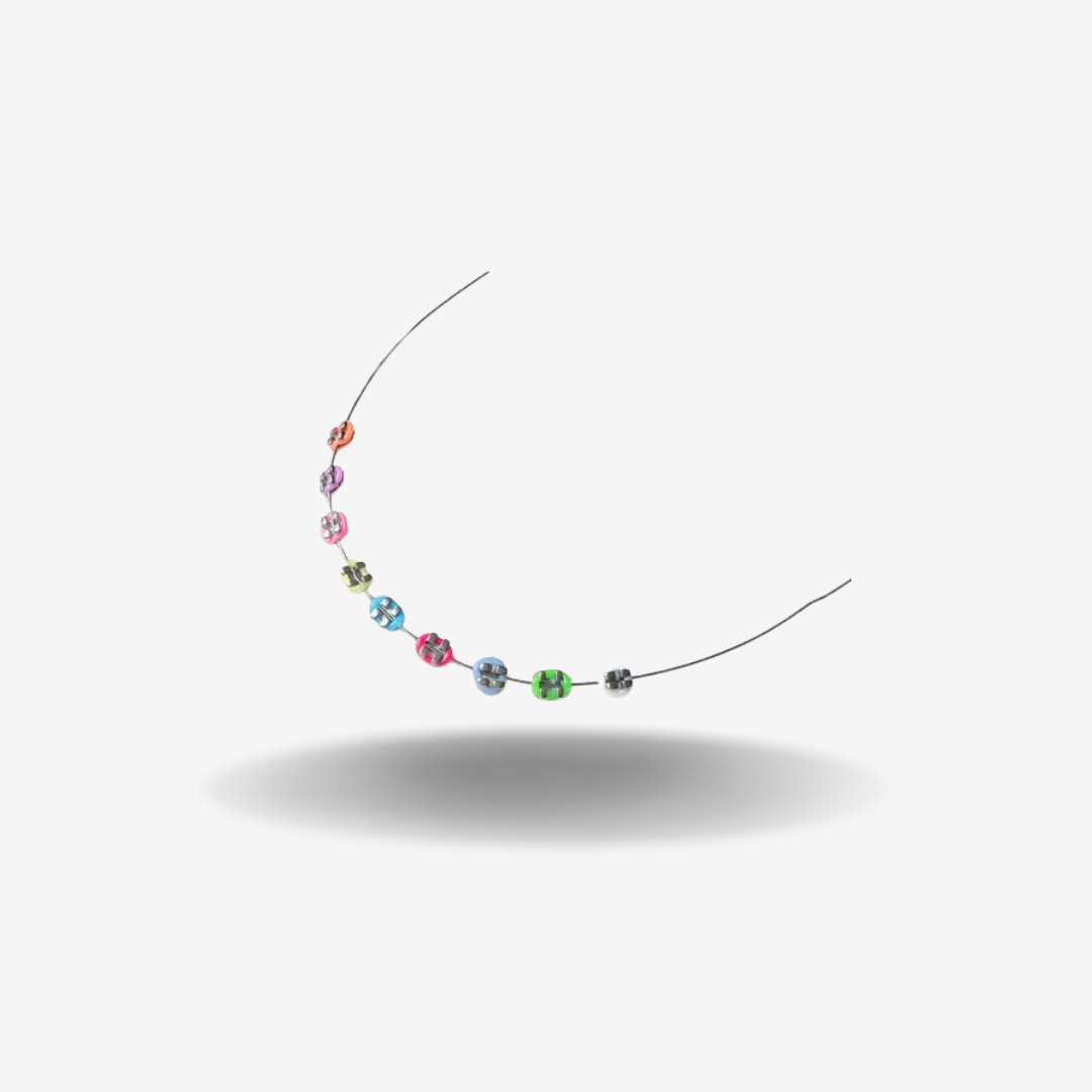 Appareil Dentaire Multicolore – Accessoire Fun