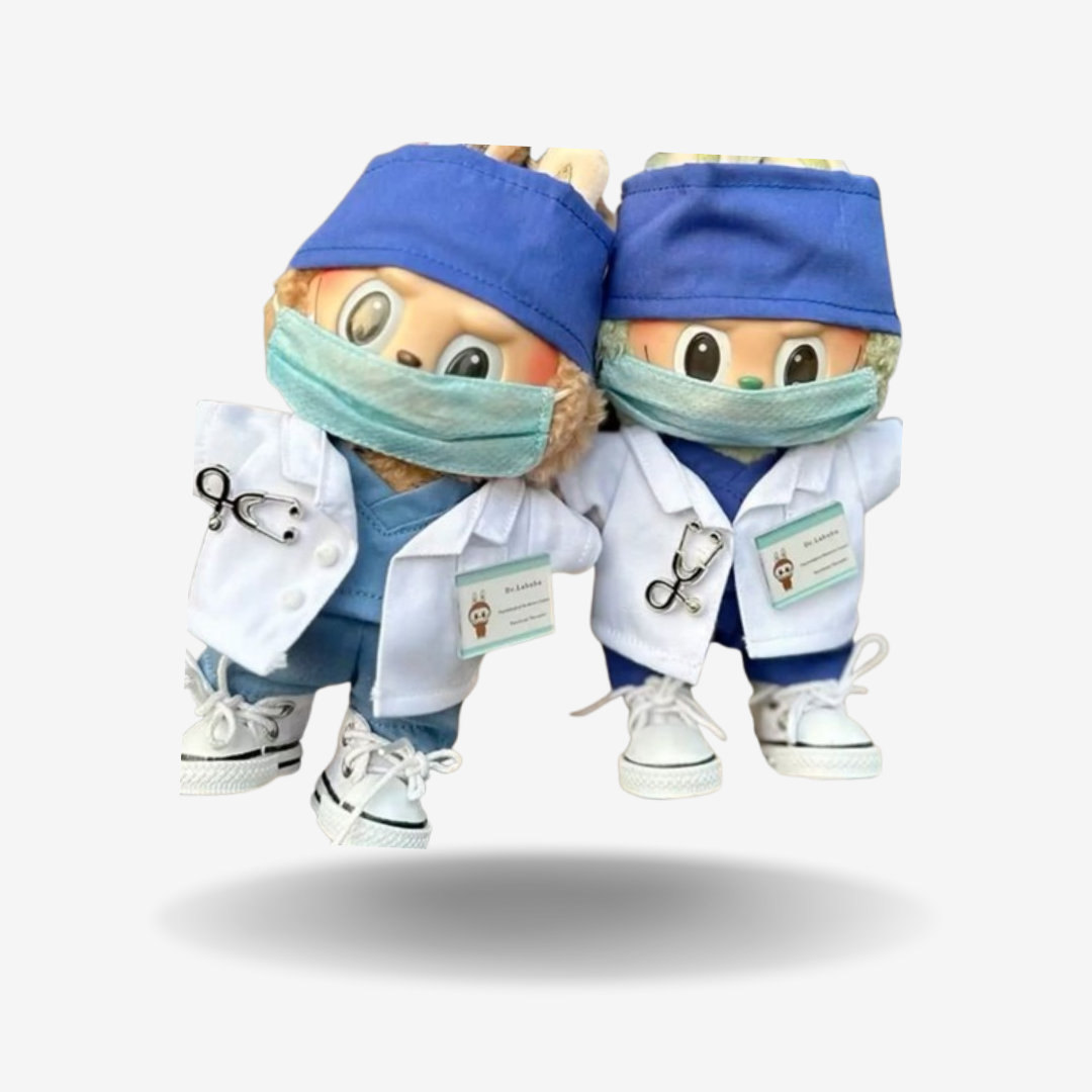 Look Docteur Labubu – Tenue Médicale