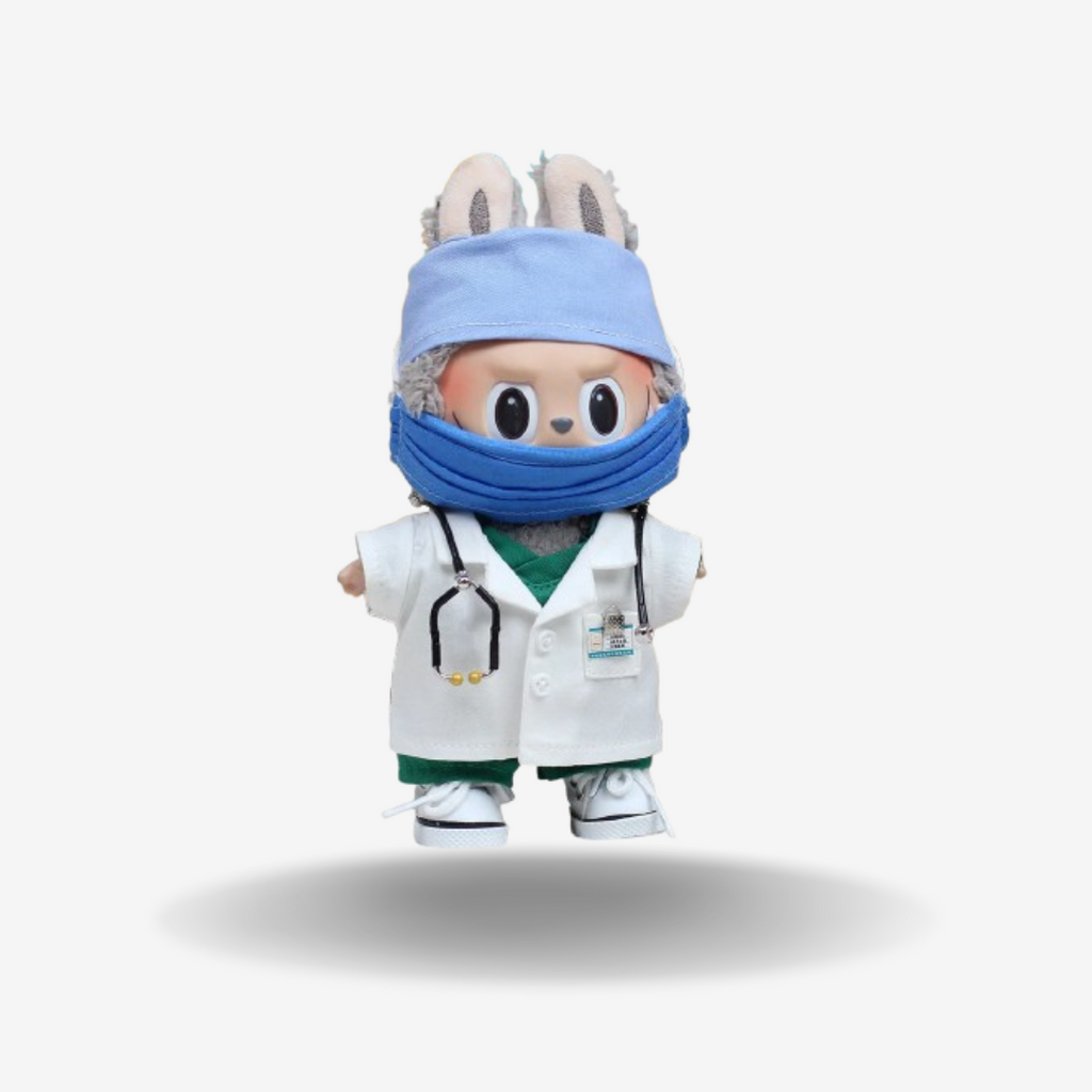 Look Docteur Labubu – Tenue Médicale