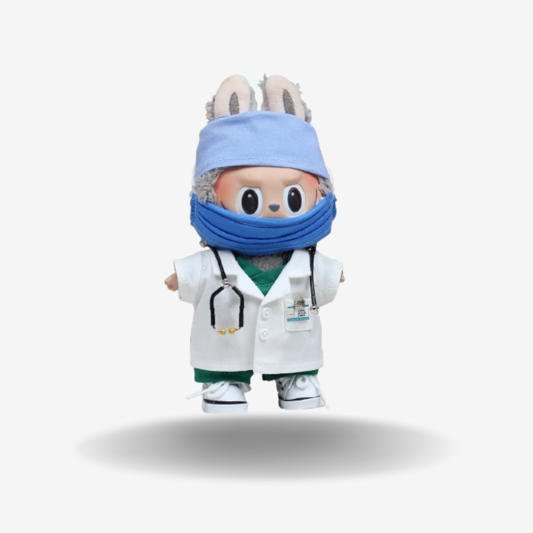 Look Docteur Labubu – Tenue Médicale
