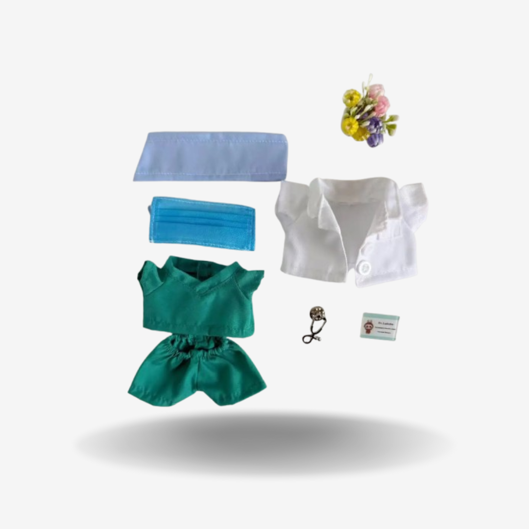 Look Docteur Labubu – Tenue Médicale